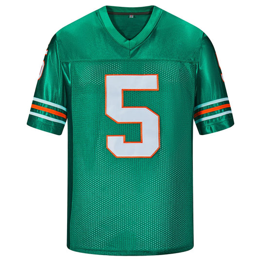 Ray Finkle Jerseys 5 Ace Ventura Pet Detective Jim Carrey Football Jersey for Men